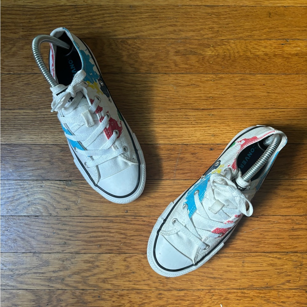 Converse World Map Low Top Sneakers